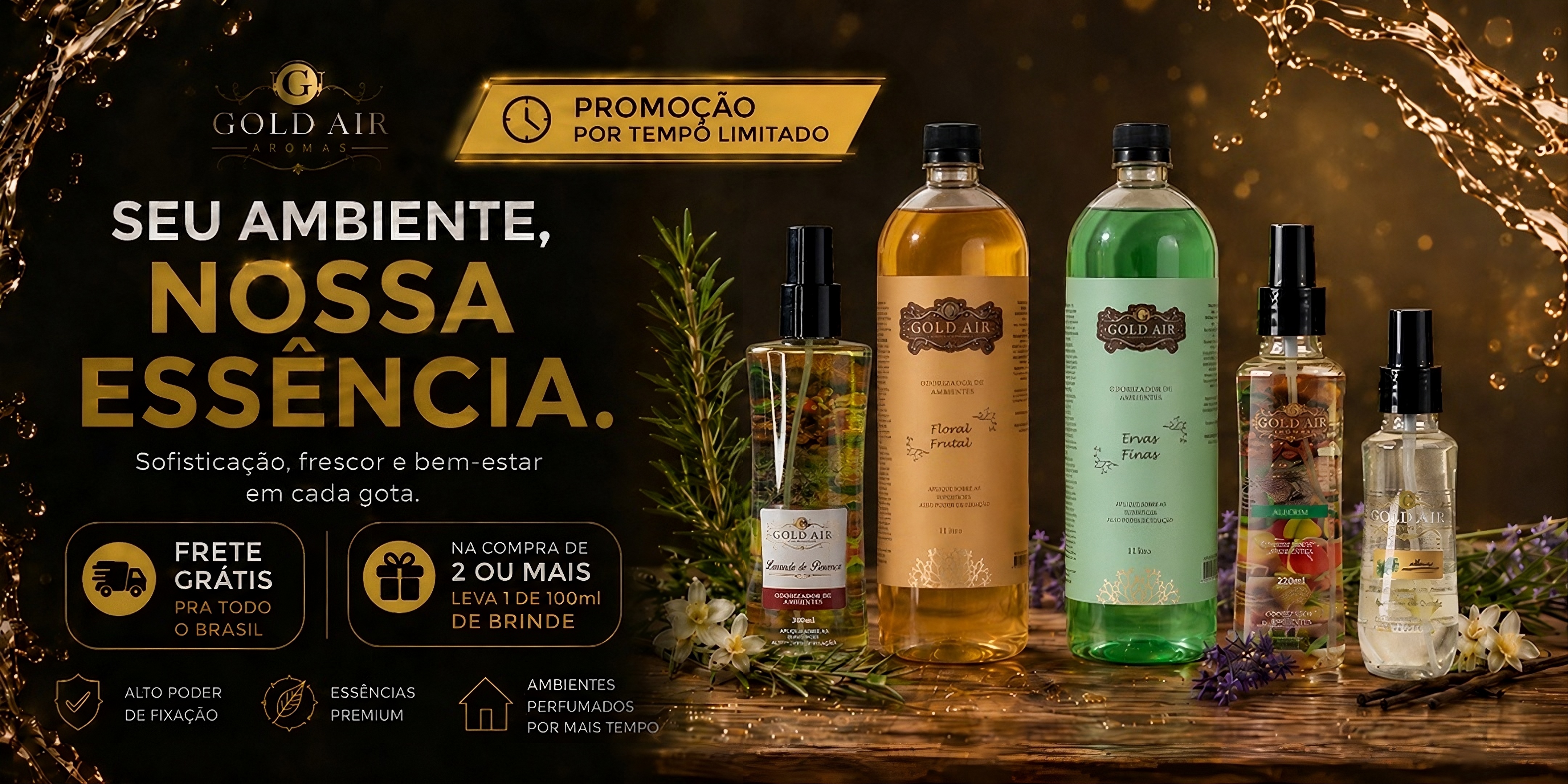 Banner Promocional Goldair